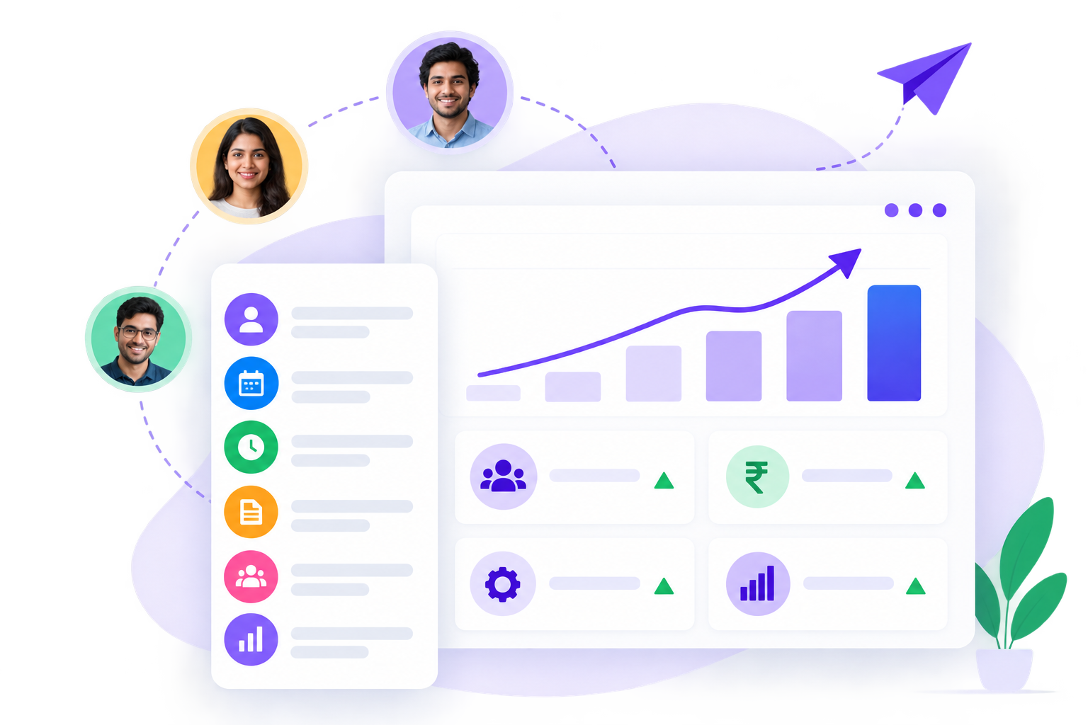 HCM Café HRMS software with advanced workforce management and HR automation features